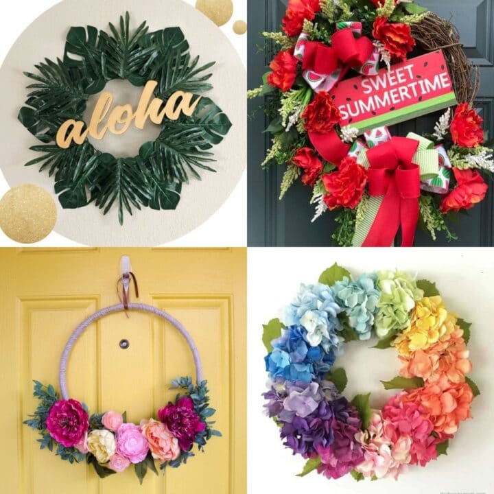 diy summer wreath ideas