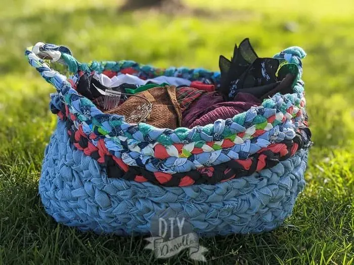 Braided basket