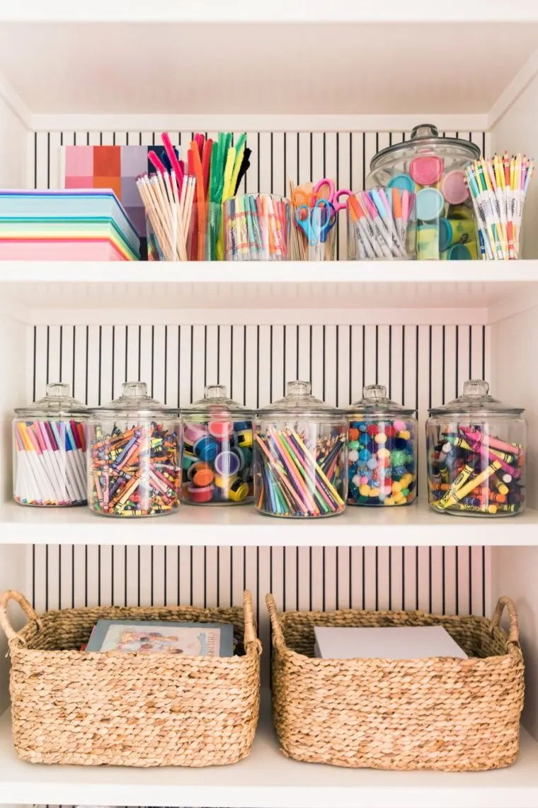 Craft Closet Space Organizer