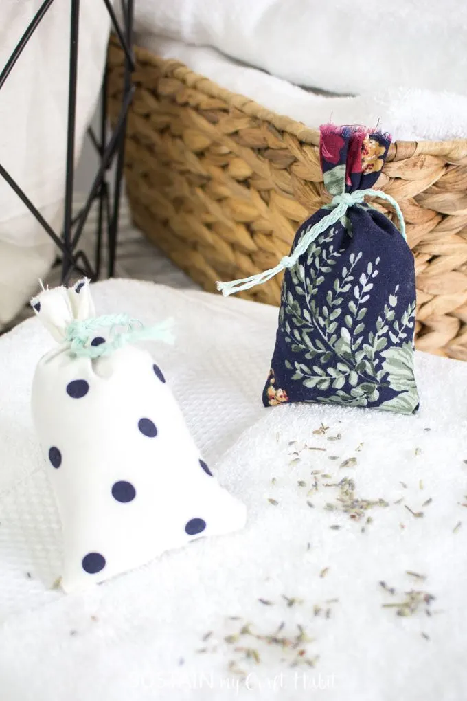 Homemade Lavender Sachet