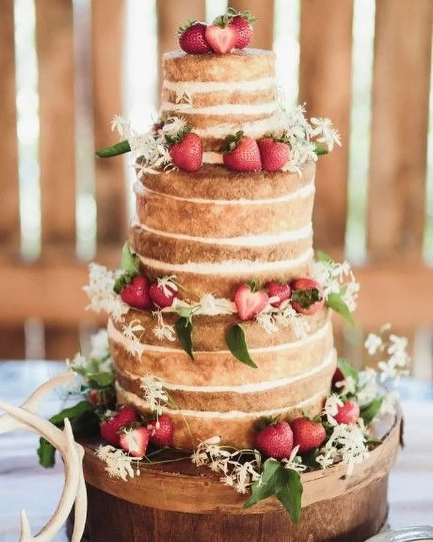 strawberry layer cake