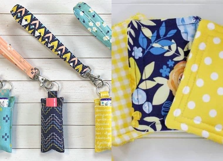 47 DIY Scrap Fabric Projects You'll Have Fun Making  Small sewing projects,  Scrap fabric crafts, Sewing machine projects