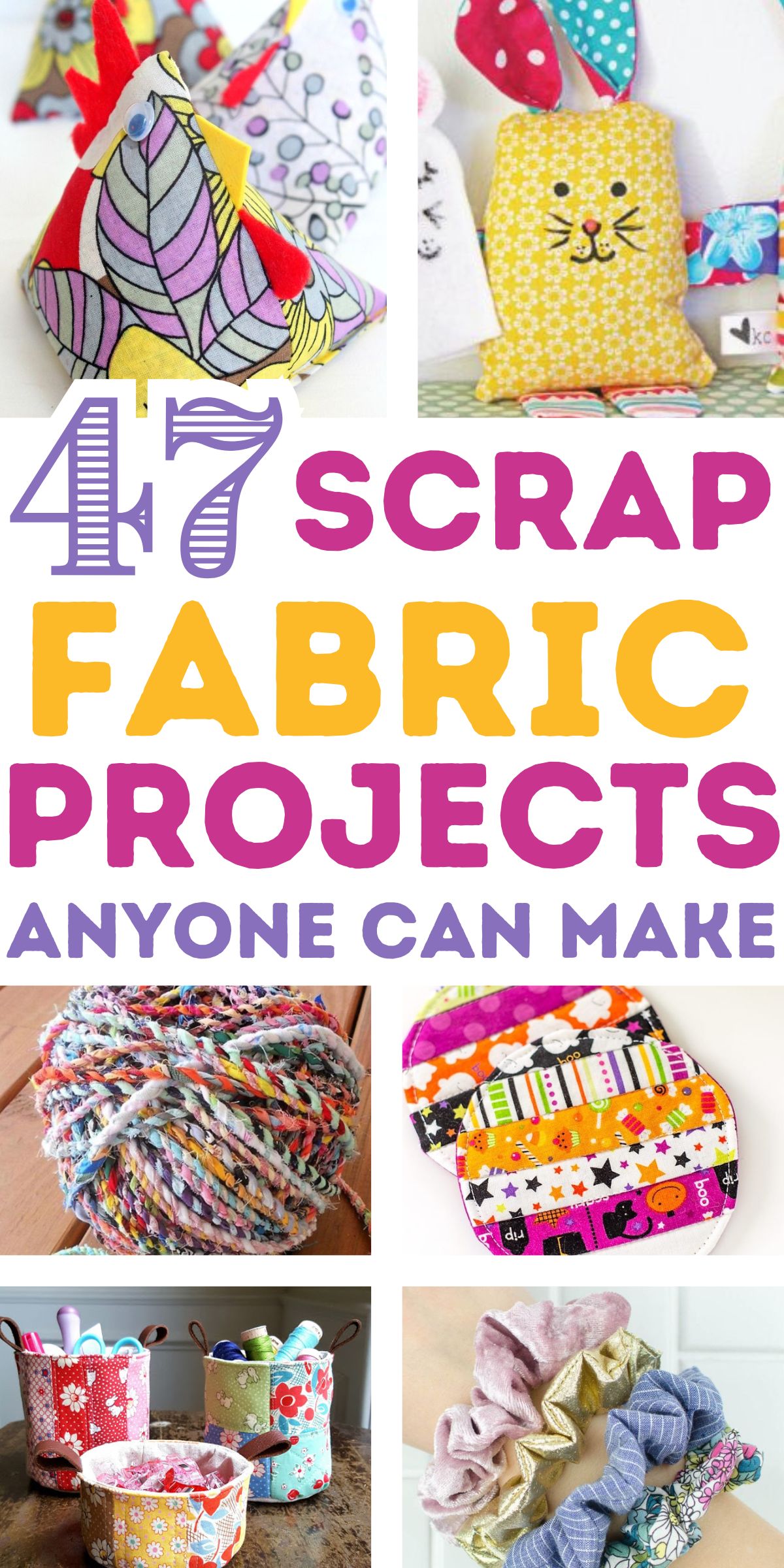 scrap fabric crafts
