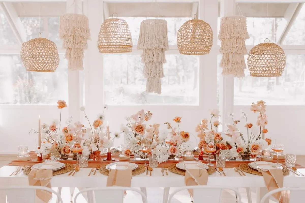 Boho-Chic Table Decor