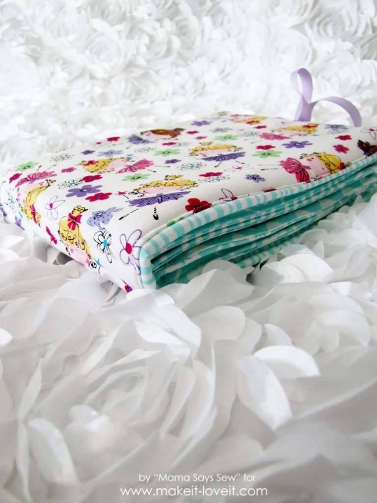 DIY Fabric Album foto pentru copil