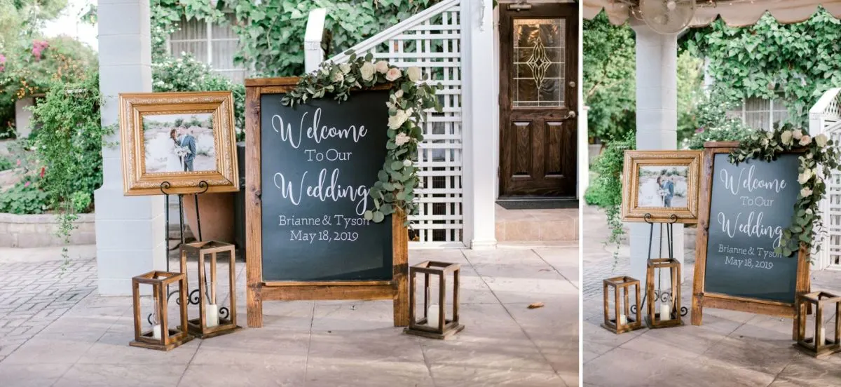 Wedding Sign Board