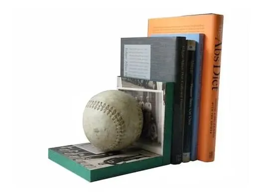 Baseball Bookends