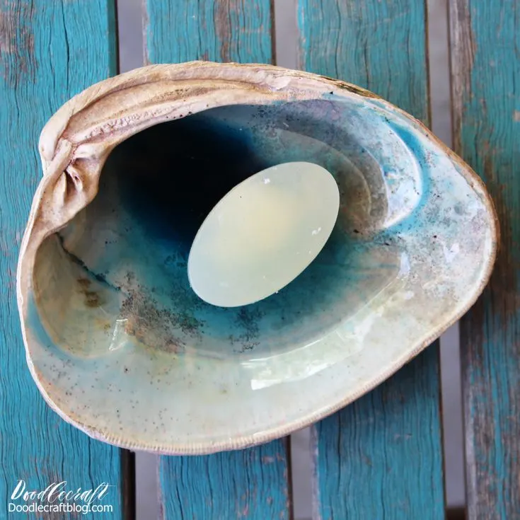 Resin Seashell Soap Dish