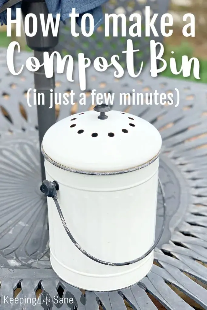 DIY Compost Bin In 15 Minutes