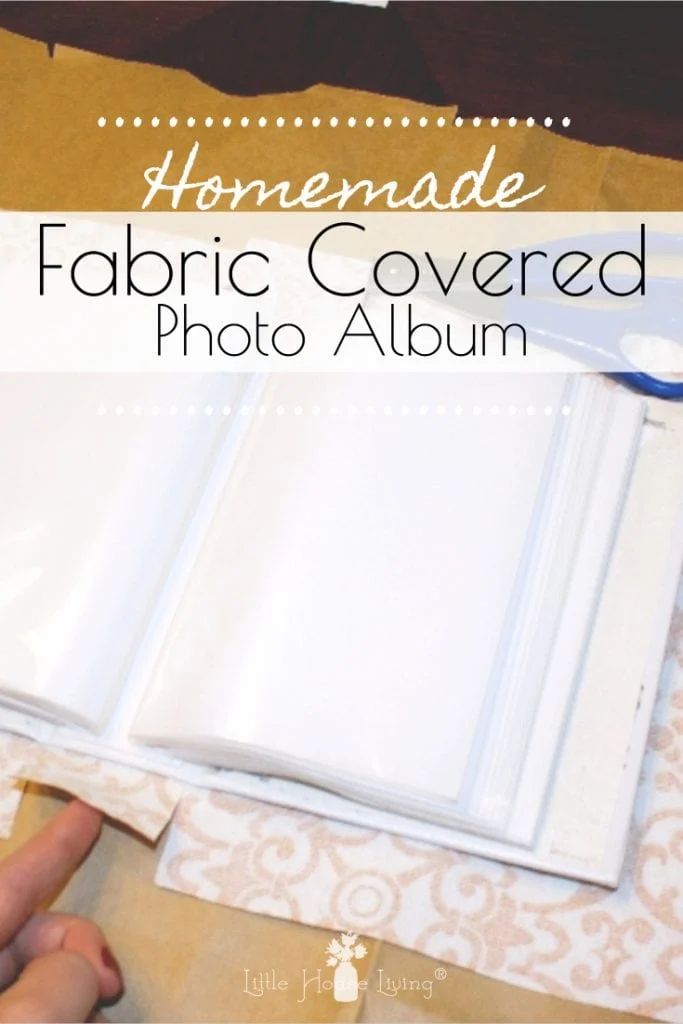 Fabric Covered Photo Album