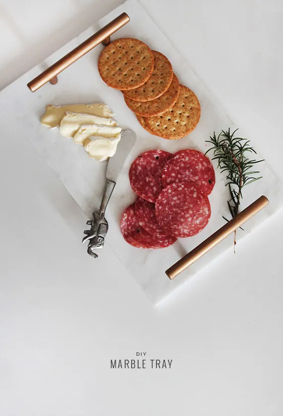 DIY Marble Tray