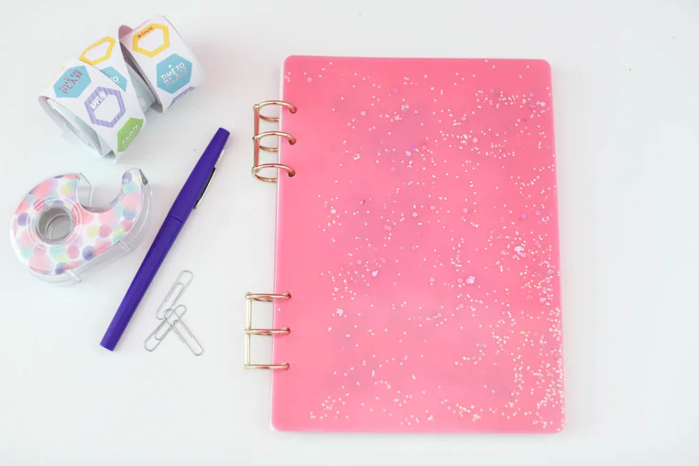 DIY Resin Notebook