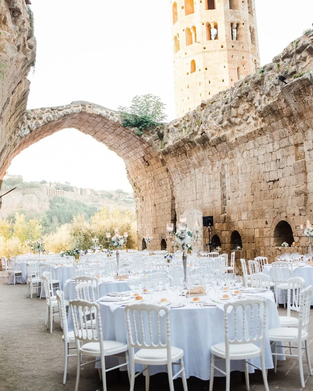 Wedding Reception At A Chateau