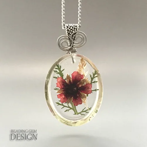 Pressed Flower Resin Jewelry