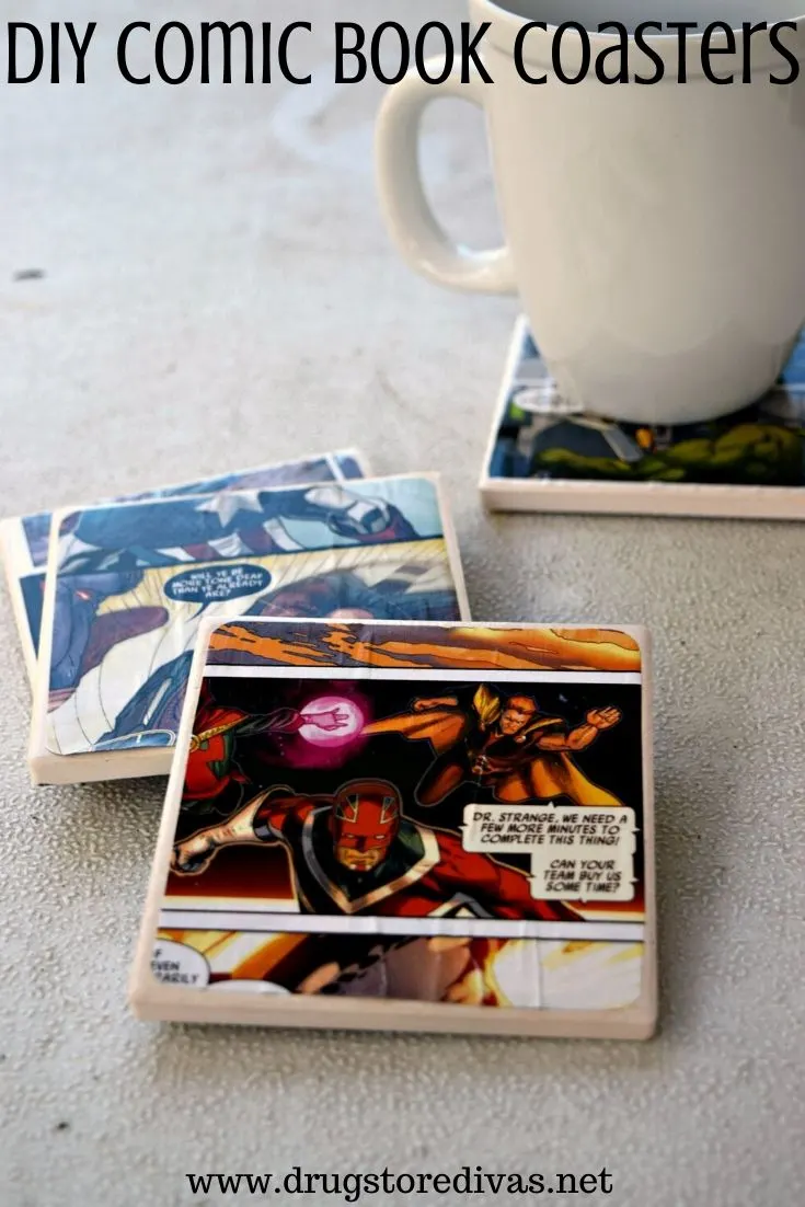 Comic Book Coasters