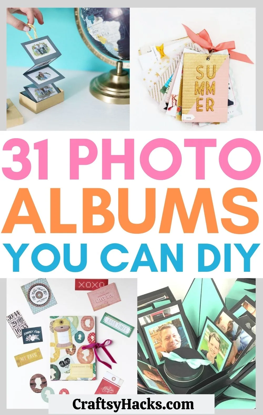31 DIY Photo Album Ideas That Make for a Perfect Gift - Craftsy Hacks