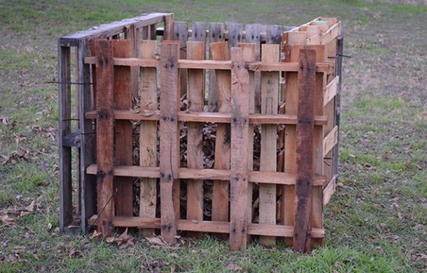 Pallet Project Compost Bin