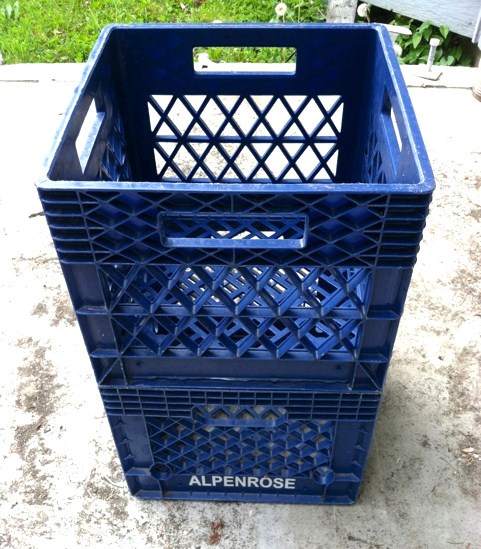 Milk Crate Composter