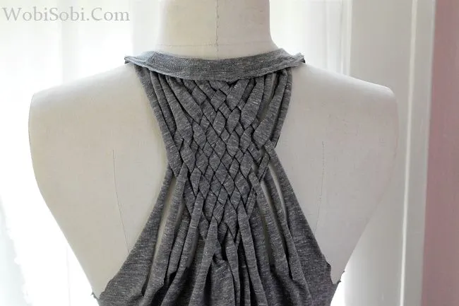 Weaved Back Tank DIY