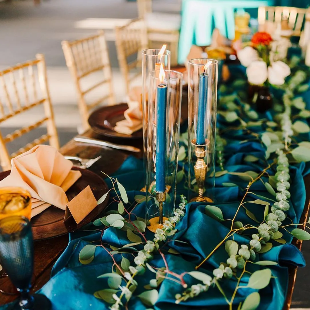 Mediterranean Wedding Table Decor