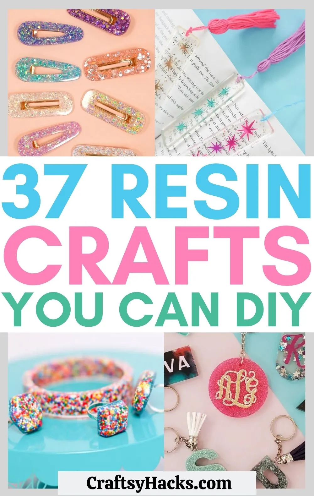 DIY Resin Bookmarks - Two Cute Projects! - Amber Oliver