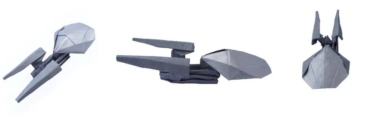 Starship Enterprise Origami Craft