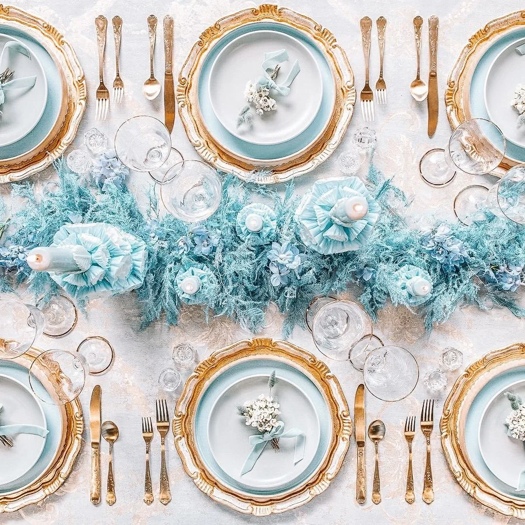 Winter Blue Table