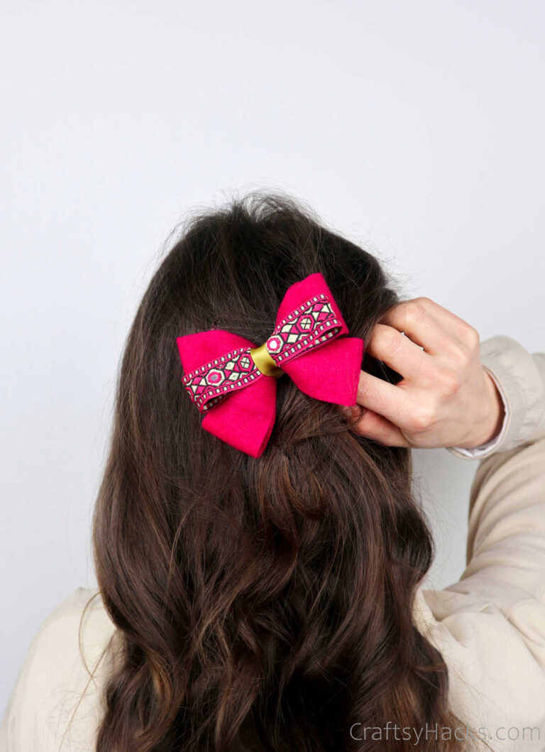 How To Make Hair Bows Step By Step Tutorial Craftsy Hacks