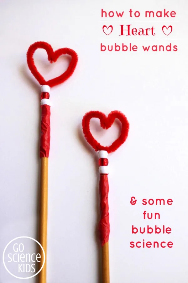 Heart Shaped Bubble Wand