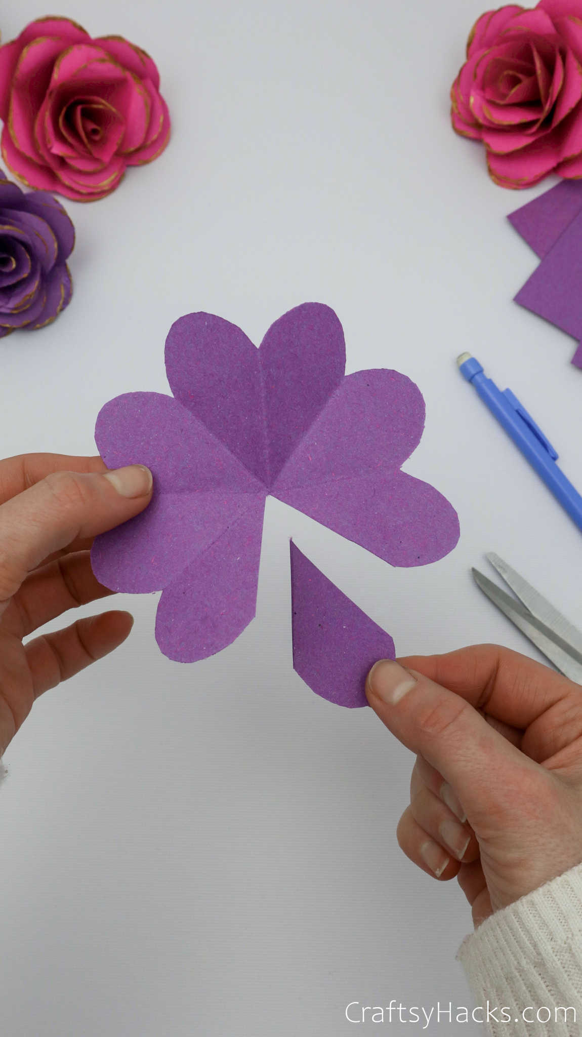 Paper Flower Making Ideas Step By Step