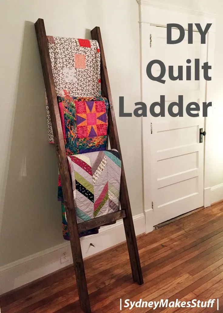 DIY Quilt Ladder