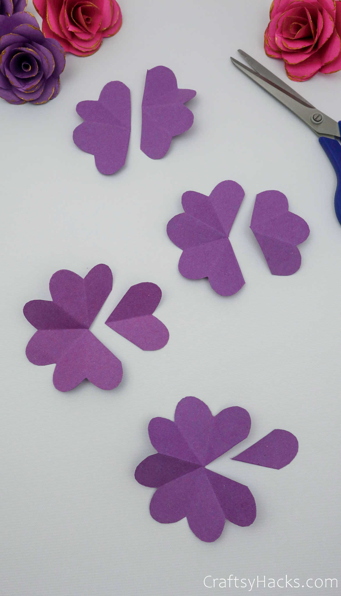 paper flower cutouts