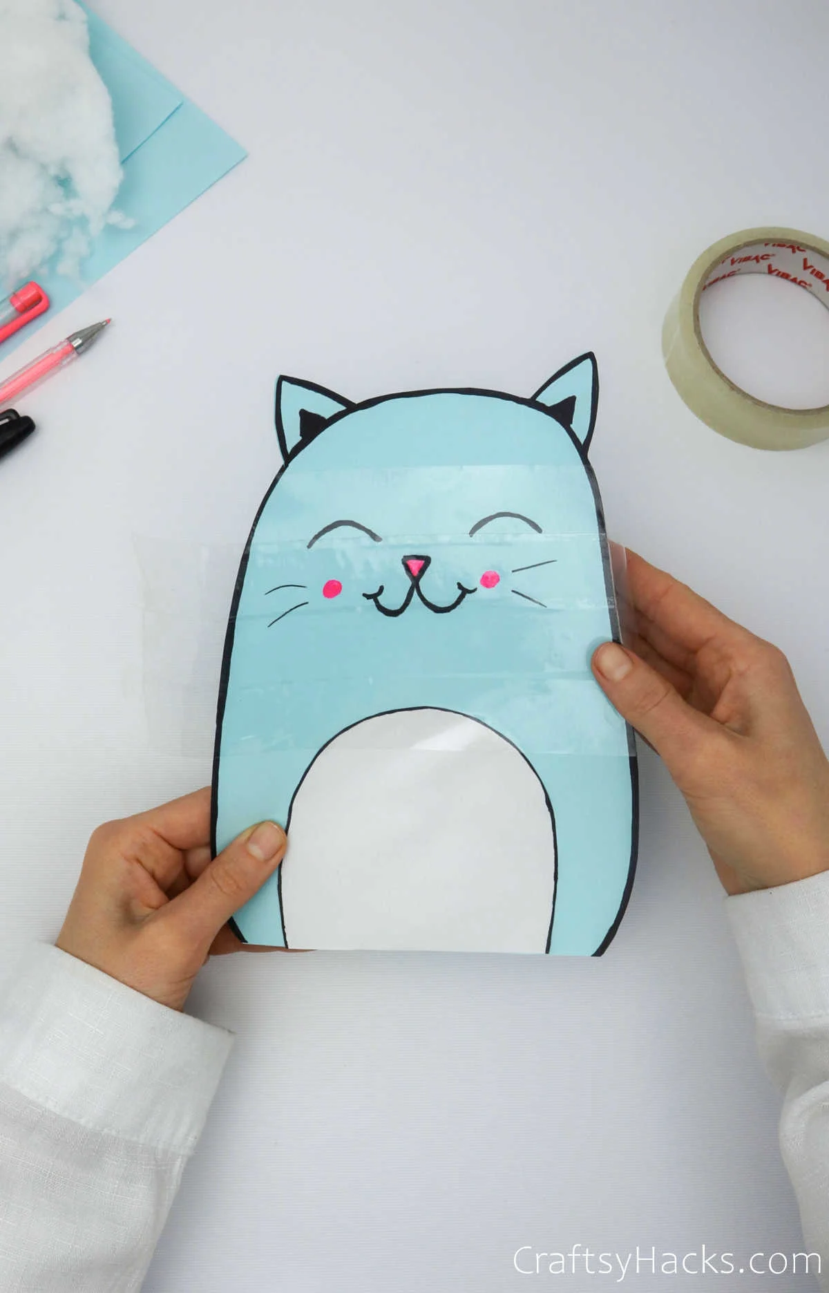 taping paper squishie