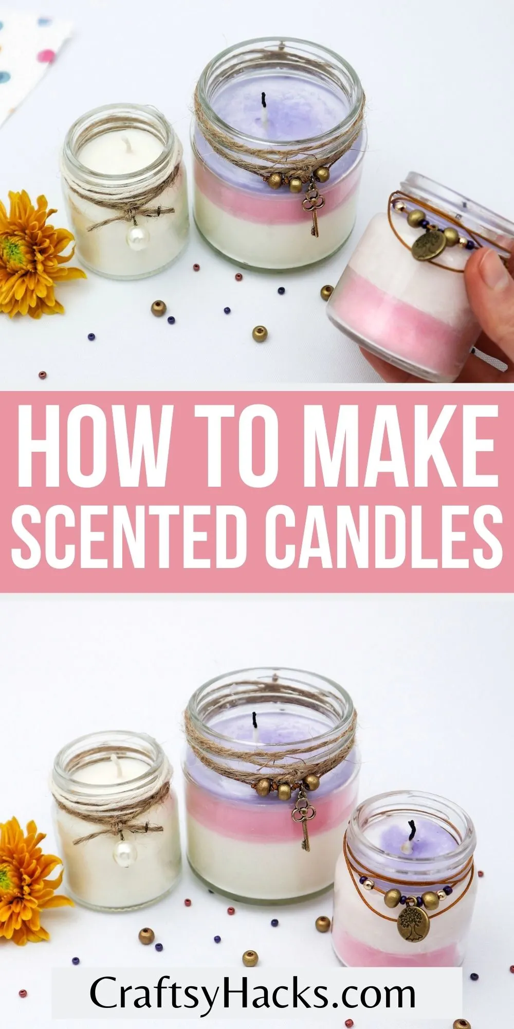 how to make scented candles