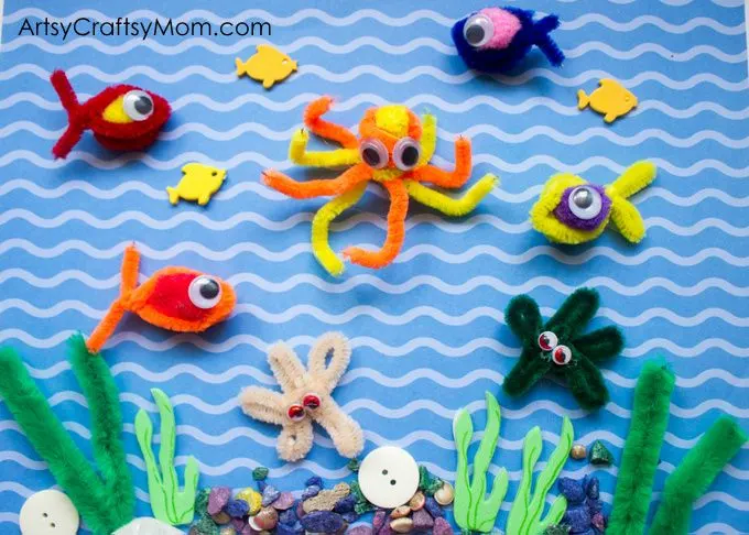 Pipe Cleaner Fishing Game