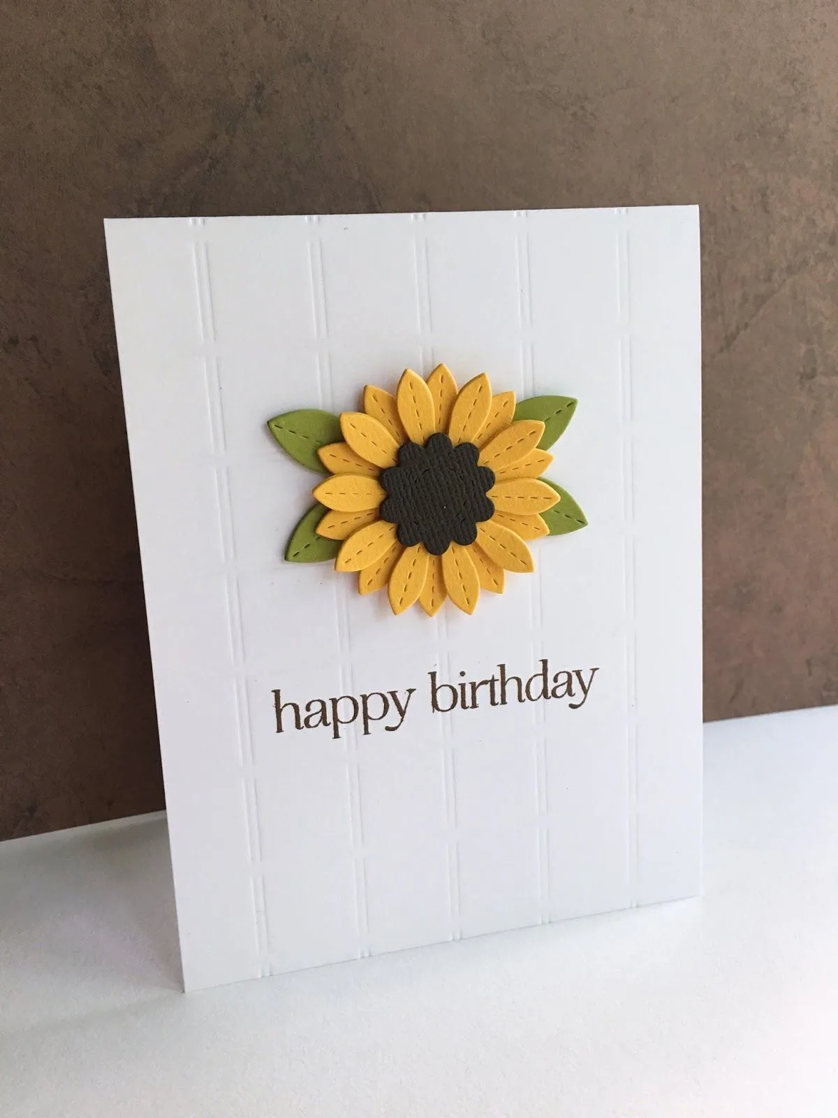 Sunflower Card