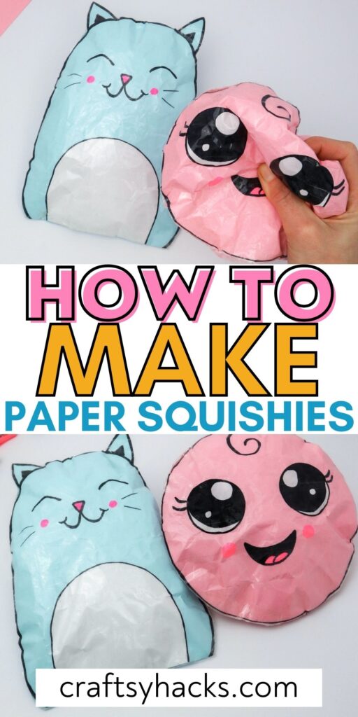 How to Make Paper Squishies (Stepbystep Tutorial) Craftsy Hacks