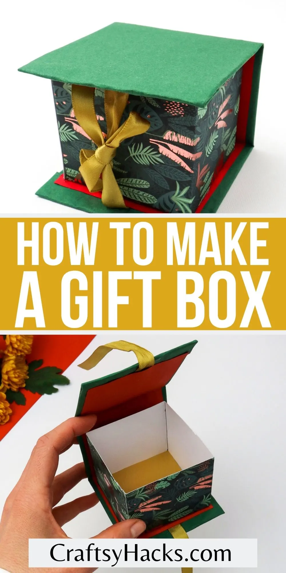 how to make a gift box