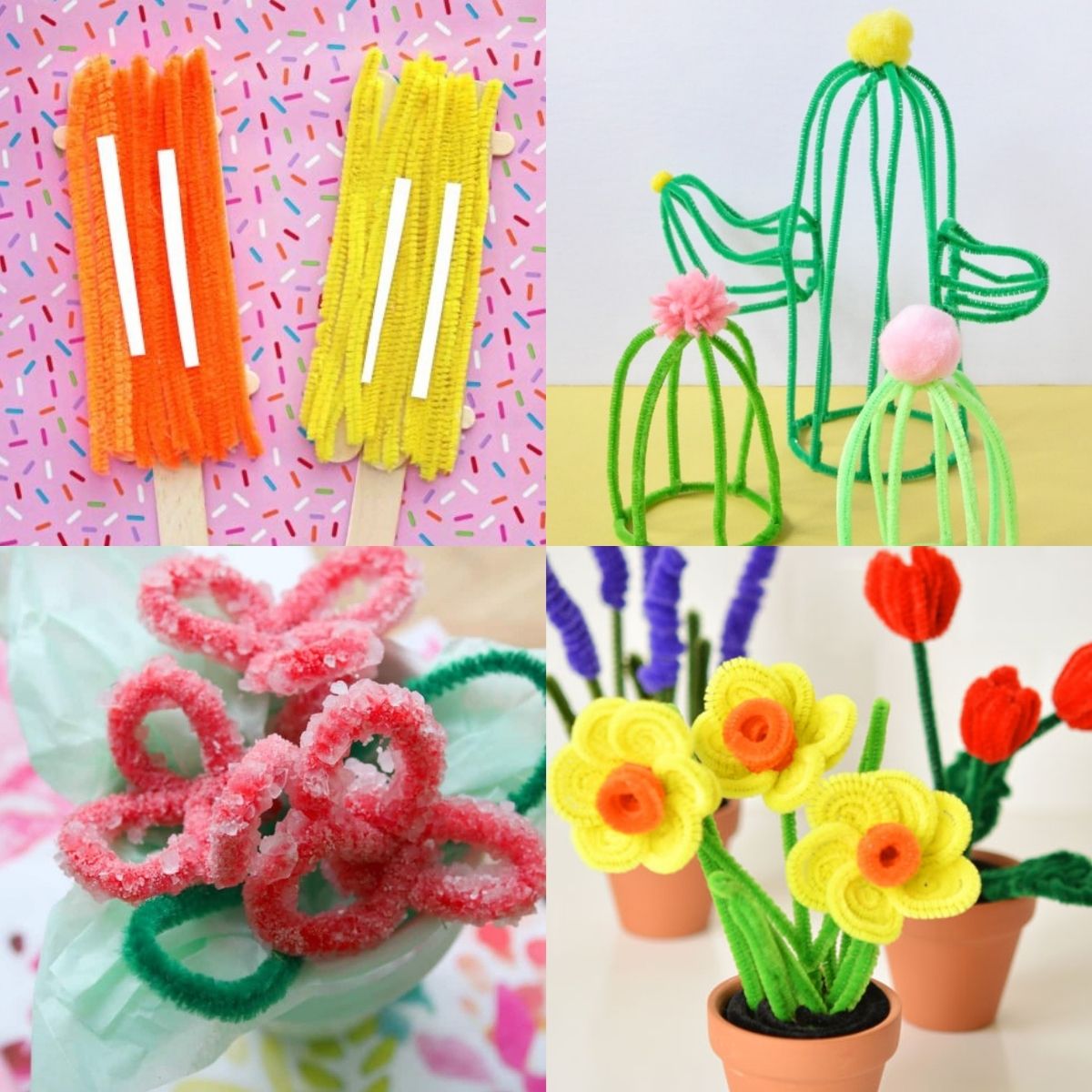 27 Pipe Cleaner Craft Ideas That Are Super Fun - Craftsy Hacks