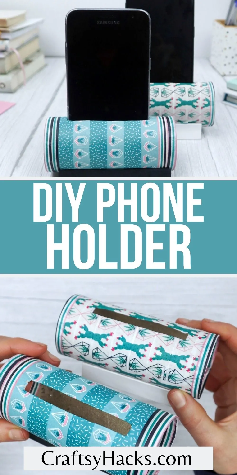 DIY phone holder