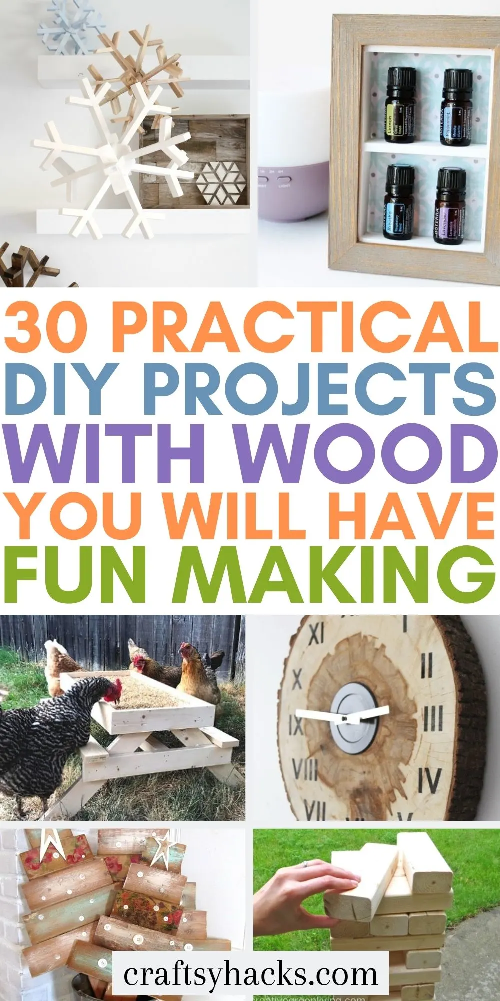 30 Wood Craft Ideas That Will Blow You Away - Craftsy Hacks