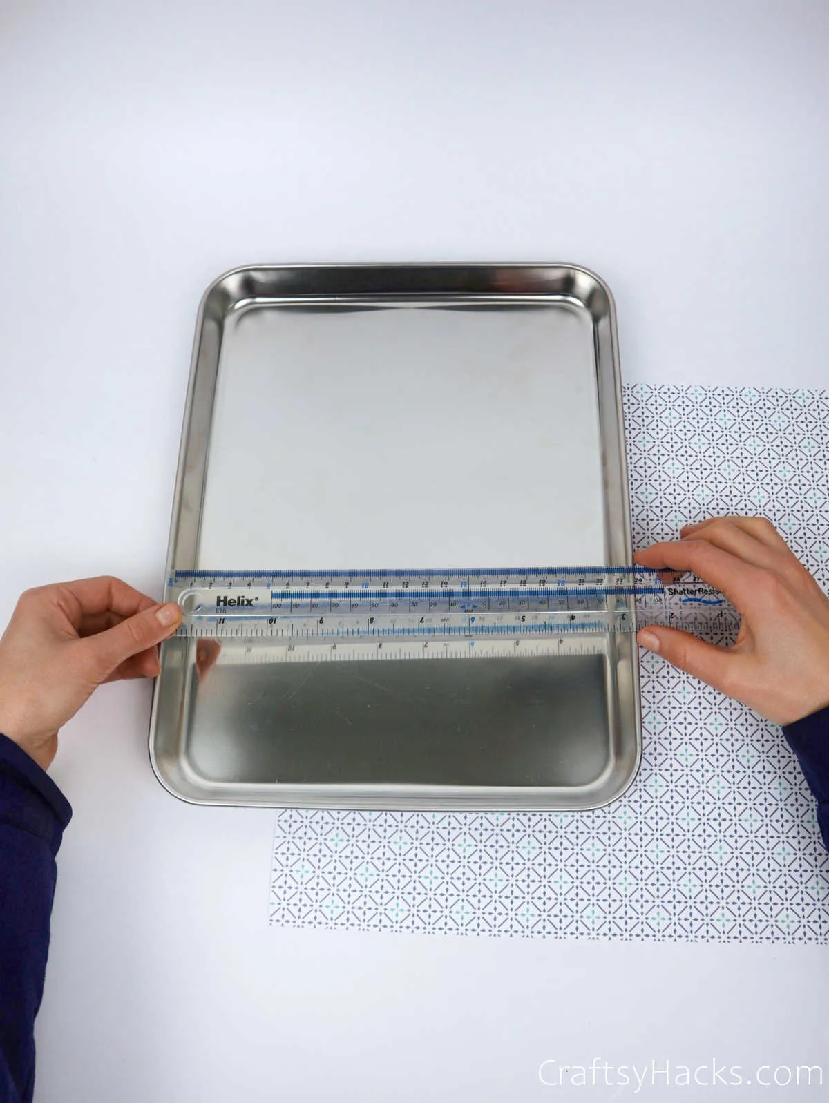 measuring tray