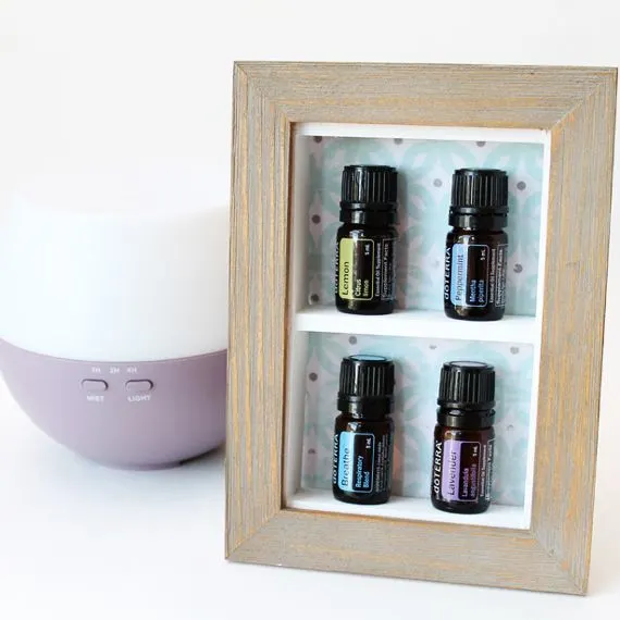 DIY Desktop Essential Oil Display