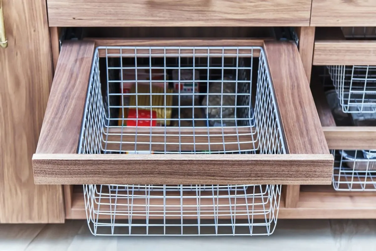 Wire Storage Drawers