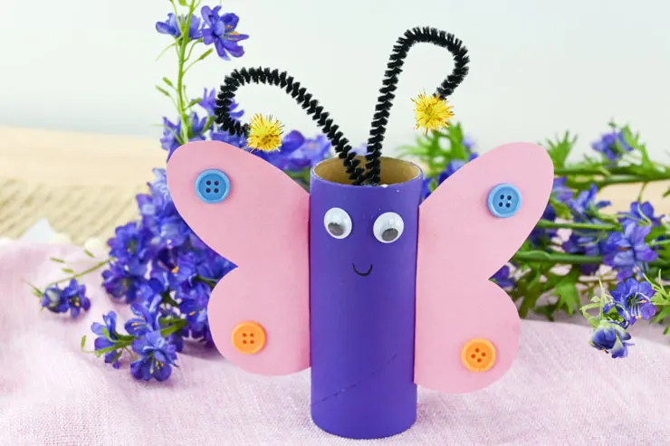 Toilet Paper Roll Butterfly