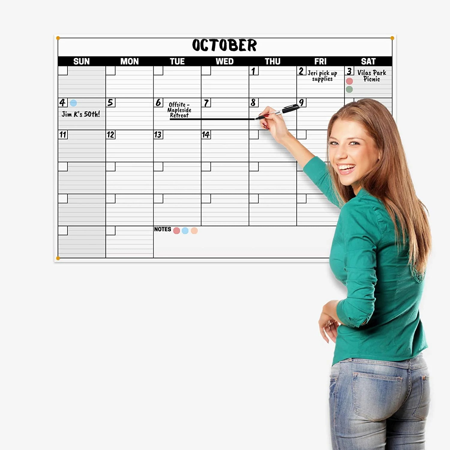 Dry Erase Calendar