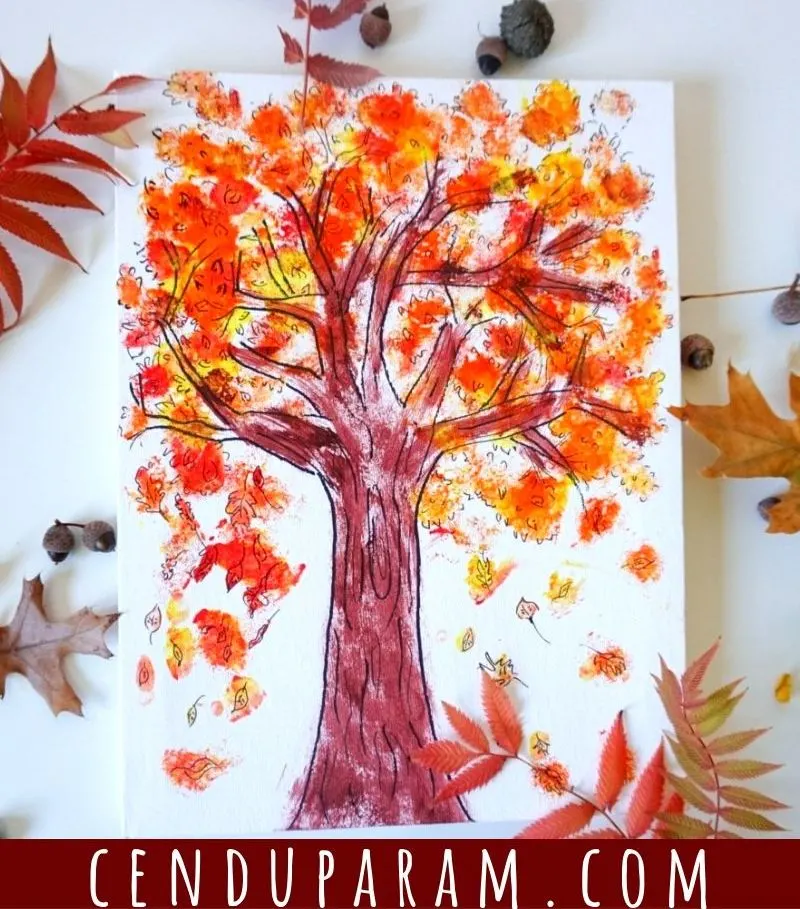 Autumn Tree Painting