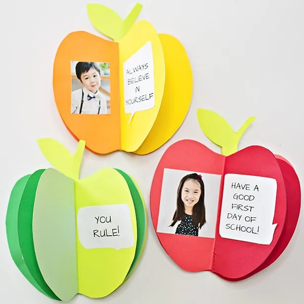 3D Paper Apple Book