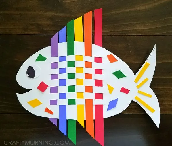 Woven Rainbow Fish