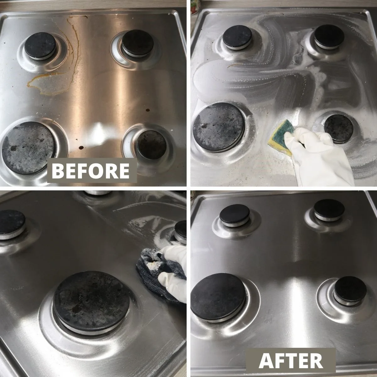 Clean Your Stove Tops